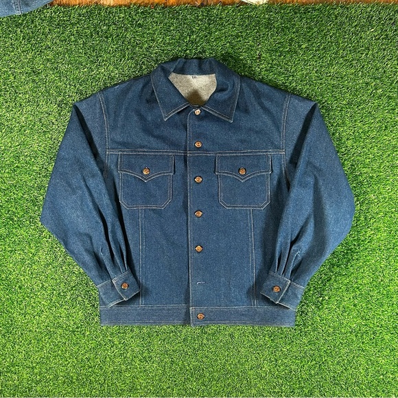 Vintage 70s/80s Express Kemington denim jacket - Picture 1 of 4
